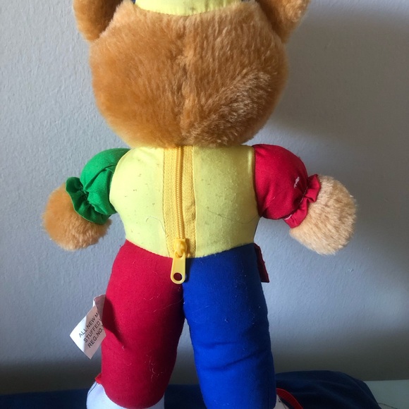 Vintage Talking Teaching Teddy Bear From Dream Productions INC Early Learning - Picture 3 of 5